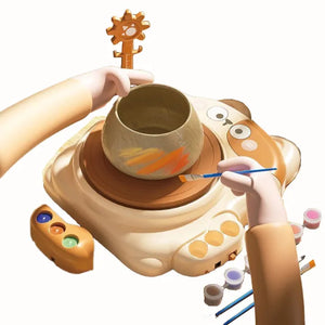 Mini Electric Pottery Wheel Machine