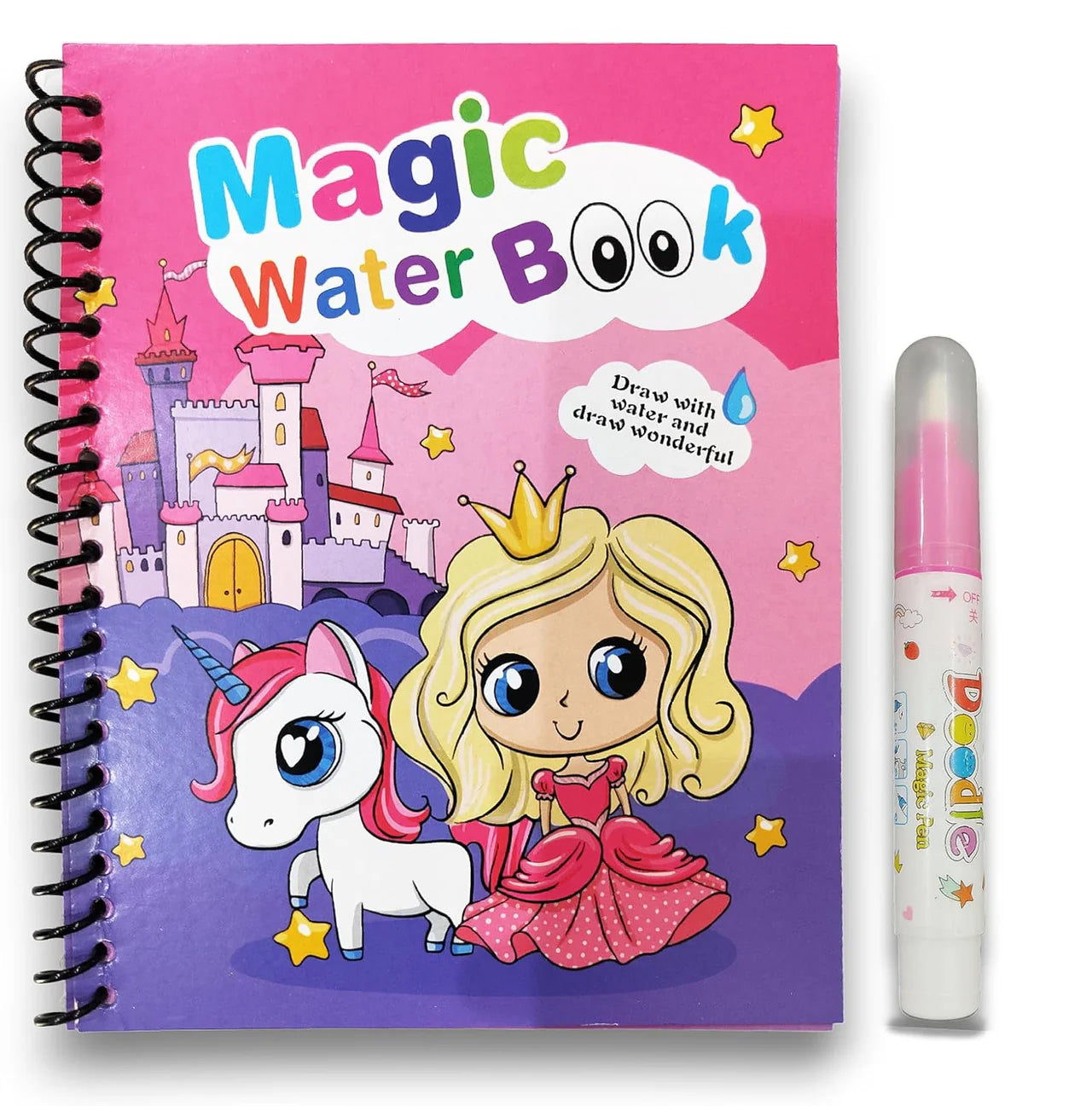 Magic Water Colouring Book