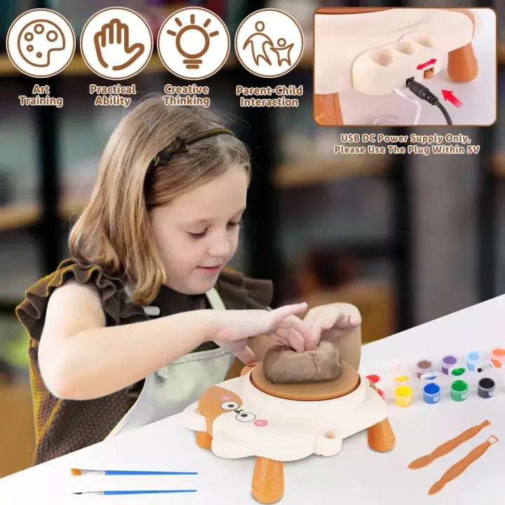 Kids Pottery Wheel Kit Pakistan