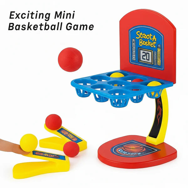 Mini Basketball Game – Fun Desktop Shooting Toy for Kids & Adults