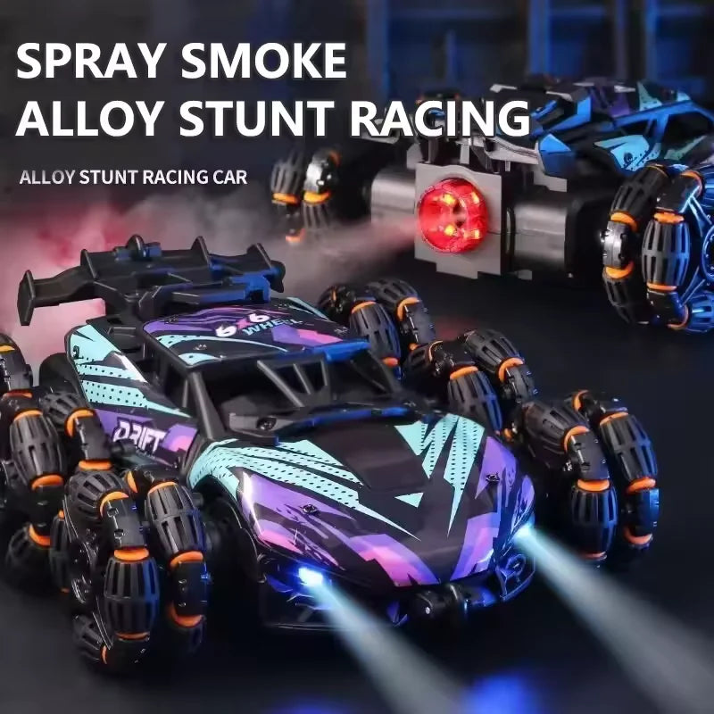 2.4G RC 6 Wheels Stunt Car With Smoke