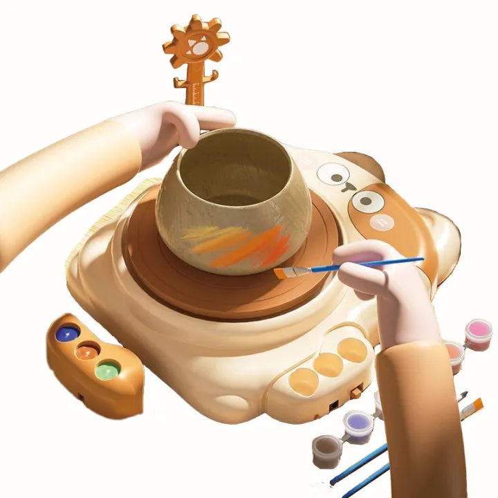 Mini Electric Pottery Wheel Machine