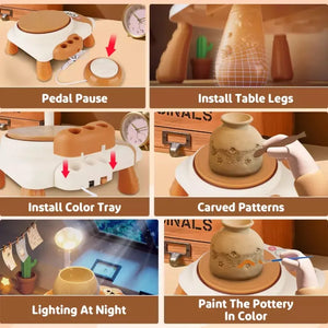 DIY Ceramic Art Kit for Young Artists