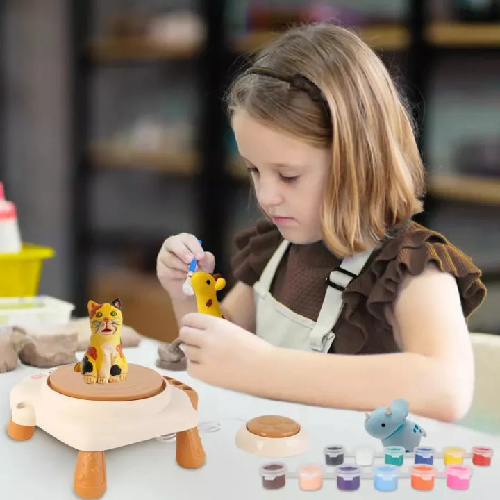 Fun Learning Pottery Wheel Set for Kids